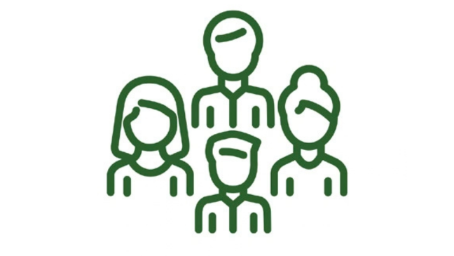 a group of 4 people
